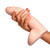 Buy the Basix Rubber Works Fat Boy 10 inch Realistic Dildo Flesh - Pipedream Products made in the USA