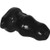 Buy the Double Tunnel Anal Plug Medium in Black - Perfect Fit Brand
