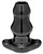 Buy the Double Tunnel Anal Plug Large in Black - Perfect Fit Brand