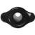 Buy the Double Tunnel Anal Plug Extra Large in Black - Perfect Fit Brand