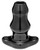 Buy the Double Tunnel Anal Plug Extra Large in Black - Perfect Fit Brand