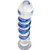 Buy the Icicles # 5 Hand Blown Glass Dildo in Blue & Clear Borosilicate - Pipedream Products