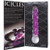 Buy the Icicles #7 Textured Hand Blown Glass Dildo in Purple & Clear Borosilicate - Pipedream Products