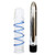 Buy the Icicles #20 Hand Blown Glass Vibrating Dildo in Blue & Clear Borosilicate - Pipedream Products