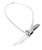 Incoqnito Blade II Necklace Silver