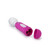 Buy the Classic Series Mystic 9-Function Wand Massager in Hot Pink & White Battery Powered- Vibratex 