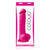 NS Novelties Colours Pleasures 8 inch Silicone Dong Pink