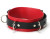 Strict Leather Deluxe Black and Red Locking Collar