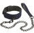James Deen Black and Blue My Little Pet Leash and Collar Set