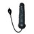 Buy the Leviathan Inflatable Giant Silicone Dildo with Internal Core in Black - XR Brands Master Series