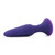 NS Novelties Silicone Sliders Butt Plug Small Purple