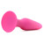 NS Novelties Silicone Sliders Butt Plug Medium Pink