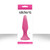 NS Novelties Silicone Sliders Butt Plug Medium Pink