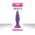 NS Novelties Silicone Sliders Butt Plug Medium Purple