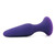 NS Novelties Silicone Sliders Butt Plug Medium Purple