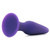 NS Novelties Silicone Sliders Butt Plug Medium Purple