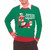Forum Novelties Christmas Sweater Naughty Santa L/XL