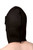 Strict Leather Neoprene Hood with Eye and Mouth Holes Black Small/Medium