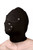 Strict Leather Neoprene Hood with Eye and Mouth Holes Black Small/Medium