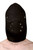 Strict Leather Neoprene Hood with Eye and Mouth Holes Black Small/Medium