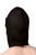 Strict Leather Neoprene Hood with Eye and Mouth Holes Black Medium/Large