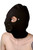 Strict Leather Neoprene Hood with Eye and Mouth Holes Black Medium/Large