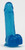 Blush Novelties b yours Sweet N' Hard 2 7.75 inch Realistic Dildo Blue