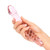 Buy the Icicles # 57 Pink Double Sided Hand Blown Glass Dildo - Pipedream Products