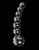 Icicles # 66 Hand Blown Glass Clear Beaded Massager