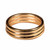 Buy the Men's Gold 12mm Penis Ring in 4 sizes - Sylvie Monthule Jewelry