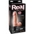 Real Feel Deluxe No. 1 6.5 inch Wallbanger Realistic Vibrating Dong Flesh