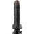 Real Feel Deluxe No. 7 10.75 inch Wallbanger Realistic Vibrating Dong Black