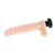 Buy the Real Feel Deluxe No. 11 11 inch Wallbanger Realistic Vibrating Dong with Suction Cup in Light Vanilla Flesh Strap-on compatible - Pipedream Toys