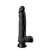 Buy the Real Feel Deluxe No. 11 11 inch Wallbanger Realistic Vibrating Dong with Suction Cup in Black Strap-on compatible - Pipedream Toys