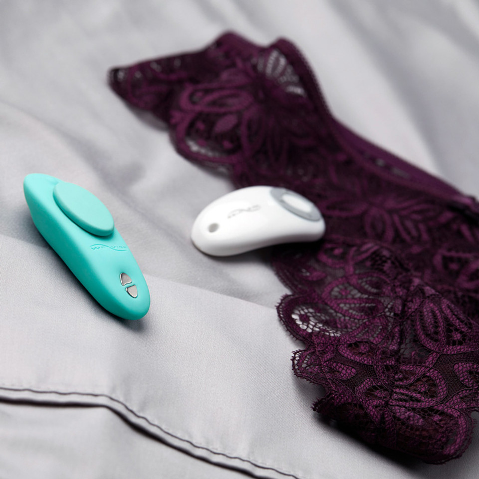 Buy The Moxie Wearable Remote 10 Function Rechargeable Silicone Clitoral Bluetooth Vibrator With