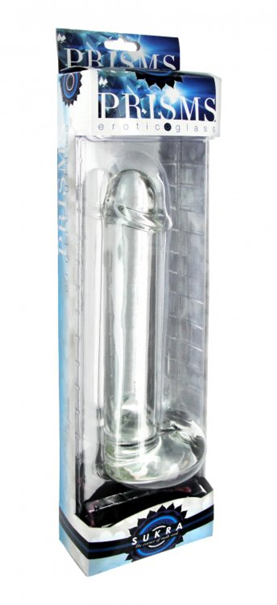 Prisms Sukra 9 Inch Realistic Glass Dildo Dallas Novelty Online Sex Toys Retailer 