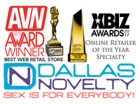 Dallas Novelty Online Sex Toys Retailer 2017-2019 avn xbiz awards winner