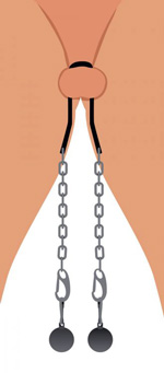 Master Series Hitch Metal Ball Stretcher with Chains