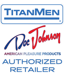 authorized retailer Doc Johnson Titanmen gay male sex toy collection made in the USA