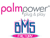 bms factory palmpower plug & play wand massager