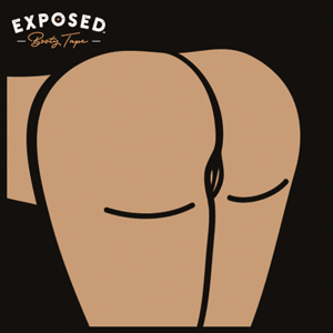 how the Couples Co Exposed Booty Tape works