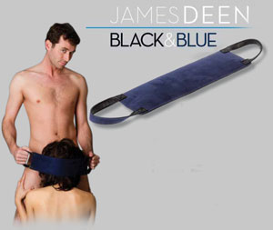 James Deen Black and Blue Stay Close Oral Sex Helper