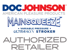 authorized retailer Doc Johnson main squeeze ultraskyn strokers masturbators made in the usa