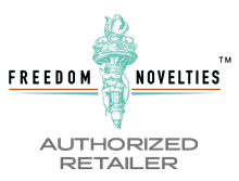 Authorized Retailer Freedom Novelties sex toys and accessories