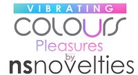 NS Novelties Colours Pleasures Vibrating Realistic Silicone Dildo Collection