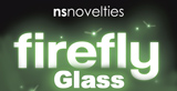 ns novelties firefly glow in the dark glass toys