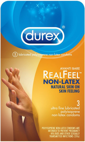  Durex Avanti Bare Real Feel Condoms, Non Latex
