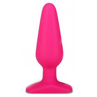 Hustler Toys All About Anal 5.5 inch Seamless Silicone Anal Plug Hot Pink -  Dallas Novelty - Online Sex Toys Retailer