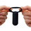 Buy the SVR Smart Vibe Ring 7-function Rechargeable Vibrating Silicone Love Finger Cock Ring in Black erection enhancer - TENGA Global