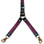 Buy the JT Signature Collection Brown Leather Tether Strap with Gold Hardware - StockRoom